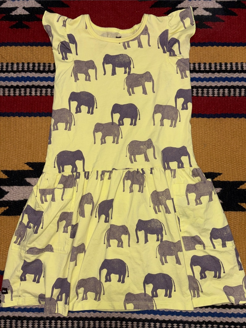 Tea Elephant print dress